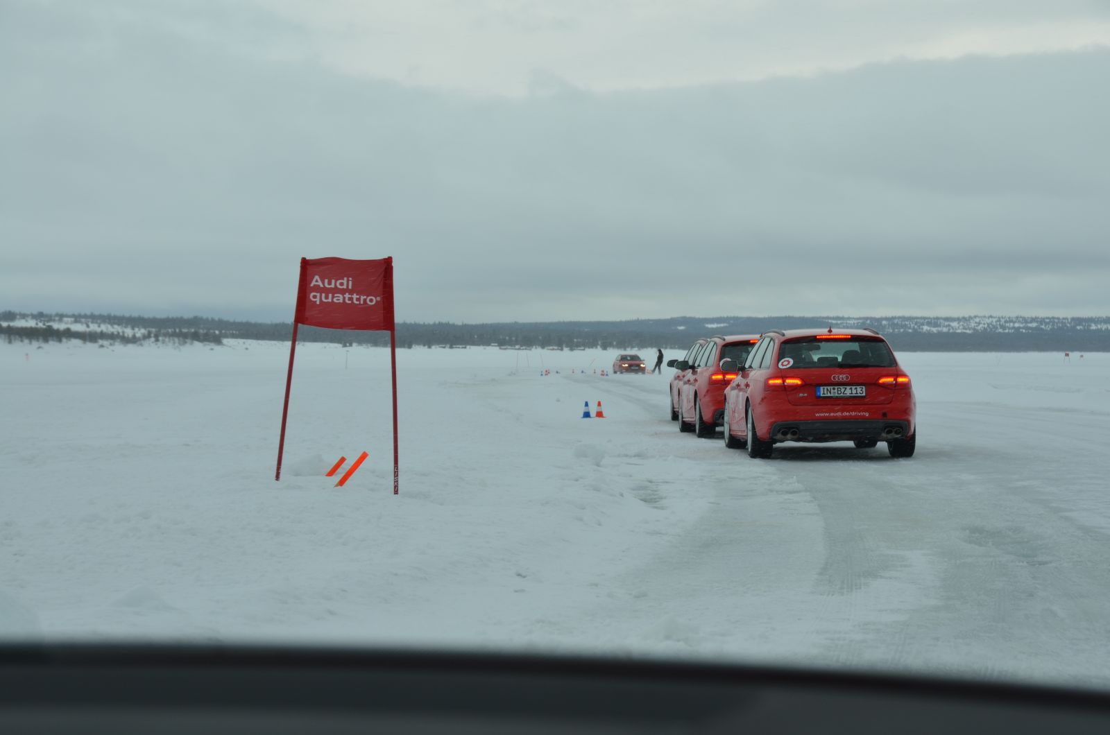 Audi ice driving experience 2014