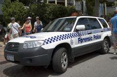 WA Police Forensic Car